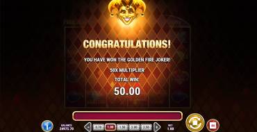 Fire Joker Blitz: Características únicas