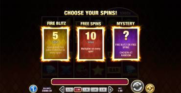 Fire Joker Blitz: Características únicas