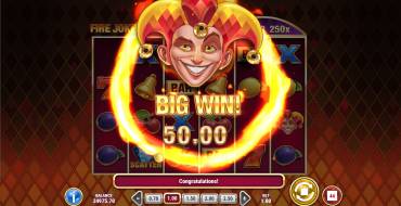 Fire Joker Blitz: Ganancias