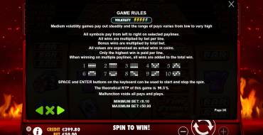 Fire Strike: Reglas