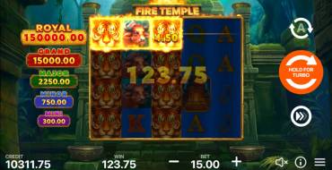 Fire Temple: Hold and Win: Ganancias