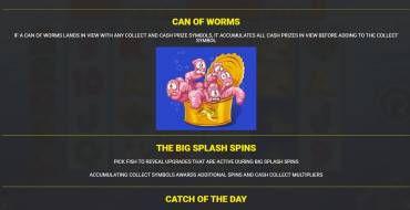 Fishin` Frenzy Even Bigger Fish 2: Rapid Fire Jackpots: Tiradas gratuitas y/o re-giros