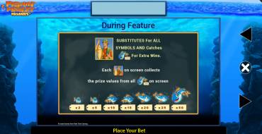 Fishin' Frenzy Megaways: Juegos de bonificación