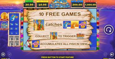 Fishin' Frenzy The Big Catch 3: Giros gratis