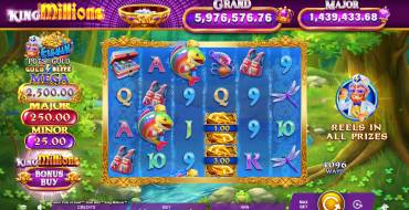 Fishin' Pots of Gold: Gold Blitz King Millions: Máquina tragaperras