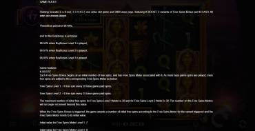 Flaming Scarabs: Reglas
