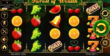 Forest of Wealth: Máquina tragaperras
