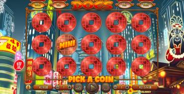 Fortune Dogs: Función de bonificación