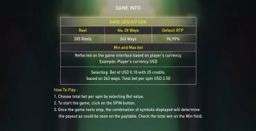 Fortune Dragon: Reglas