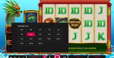 Fortune Rush: La apuesta