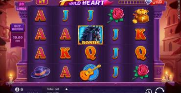 Foxy Wild Heart: Máquina tragaperras