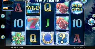 Frosty Charms: Máquina tragaperras