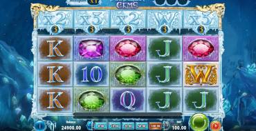 Frozen Gems: Interfaz