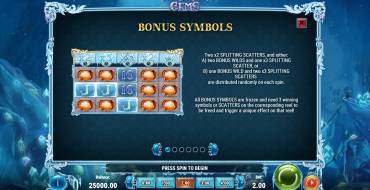 Frozen Gems: Características