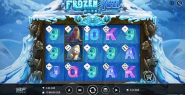 Frozen Yeti Dice: Máquina tragaperras