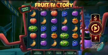 Fruit Factory: Máquina tragaperras