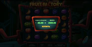Fruit Factory: Bono
