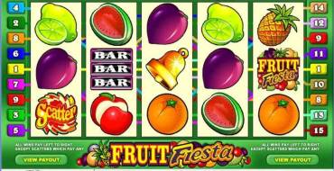 Fruit Fiesta 5 Reel - Progressive: Máquina tragaperras