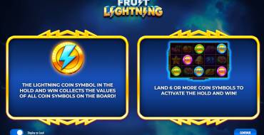 Fruit Lightning: Máquina tragaperras