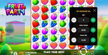 Fruit Party: La apuesta