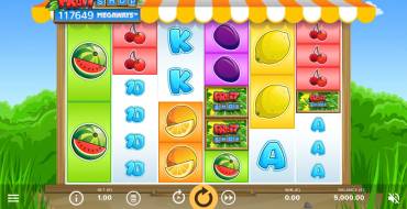 Fruit Shop Megaways: Máquina tragaperras