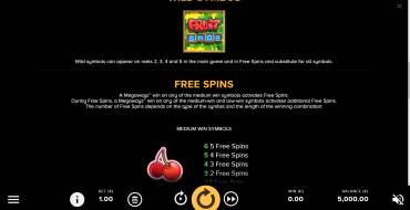 Fruit Shop Megaways: Reglas
