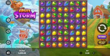 Fruit Storm: Máquina tragaperras