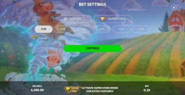 Fruit Storm: Apuesta