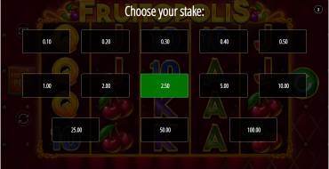 Fruitopolis Fortune: La apuesta