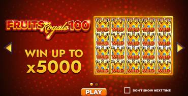 Fruits Royale 100: Multiplicadores
