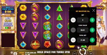 Gates of Olympus: Apuesta