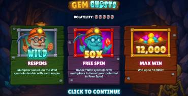 Gem Ghosts: Características únicas