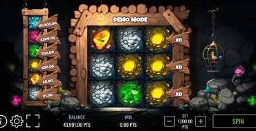 Gem Miner: Máquina tragaperras