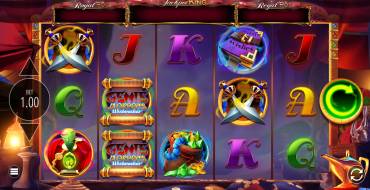 Genie Jackpots Wishmaker Jackpot King: Máquina tragaperras