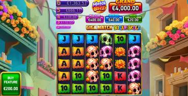 Giga Match Sugar Skull: Máquina tragaperras