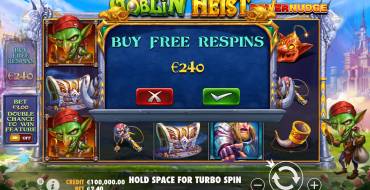 Goblin Heist Powernudge: Bono
