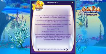 Gold Fish Feeding Time Treasure: Reglas