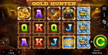 Gold Hunter: Diseño