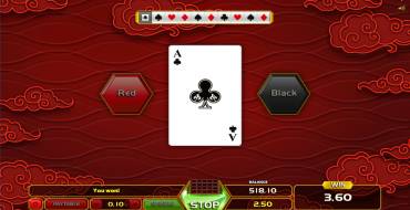 Golden Dragon: Juego de riesgo