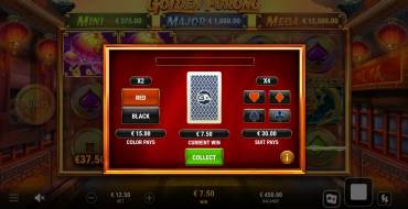 Golden Furong: Juego de riesgo