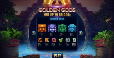 Golden Gods: Tabla de pagos