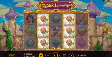 Golden Lamp: Giros gratis