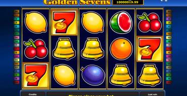 Golden Sevens: Máquina tragaperras