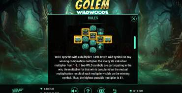 Golem Wildwoods: Características únicas