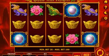 Grand Wild Dragon 20: Máquina tragaperras