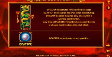 Grand Wild Dragon 20: Reglas