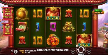 Greedy Fortune Pig: Máquina tragaperras