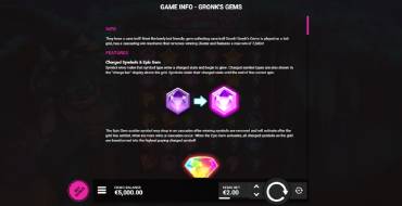 Gronk's Gems: Reglas