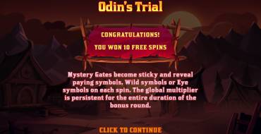 Halls of Odin: Giros gratis