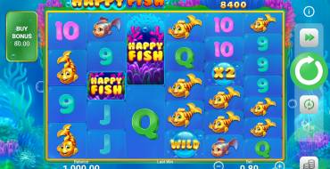 Happy Fish: Máquina tragaperras
